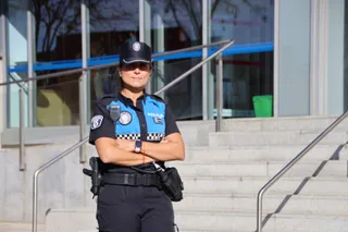 Yolanda Martín, oficial de la Policía Local de Salamanca | Andrea Mateos