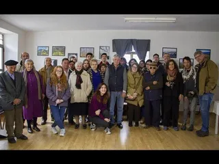 Voluntarios de la USAL, el IDES y Escurial al comienzo de la jornada (Copy)