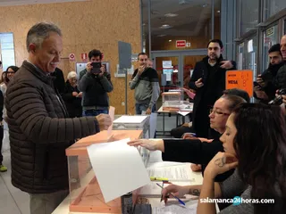 José Antonio Mirón vota Elecciones Generales 10 noviembre 2019