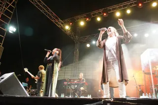 Concierto de Camela en Santa Marta