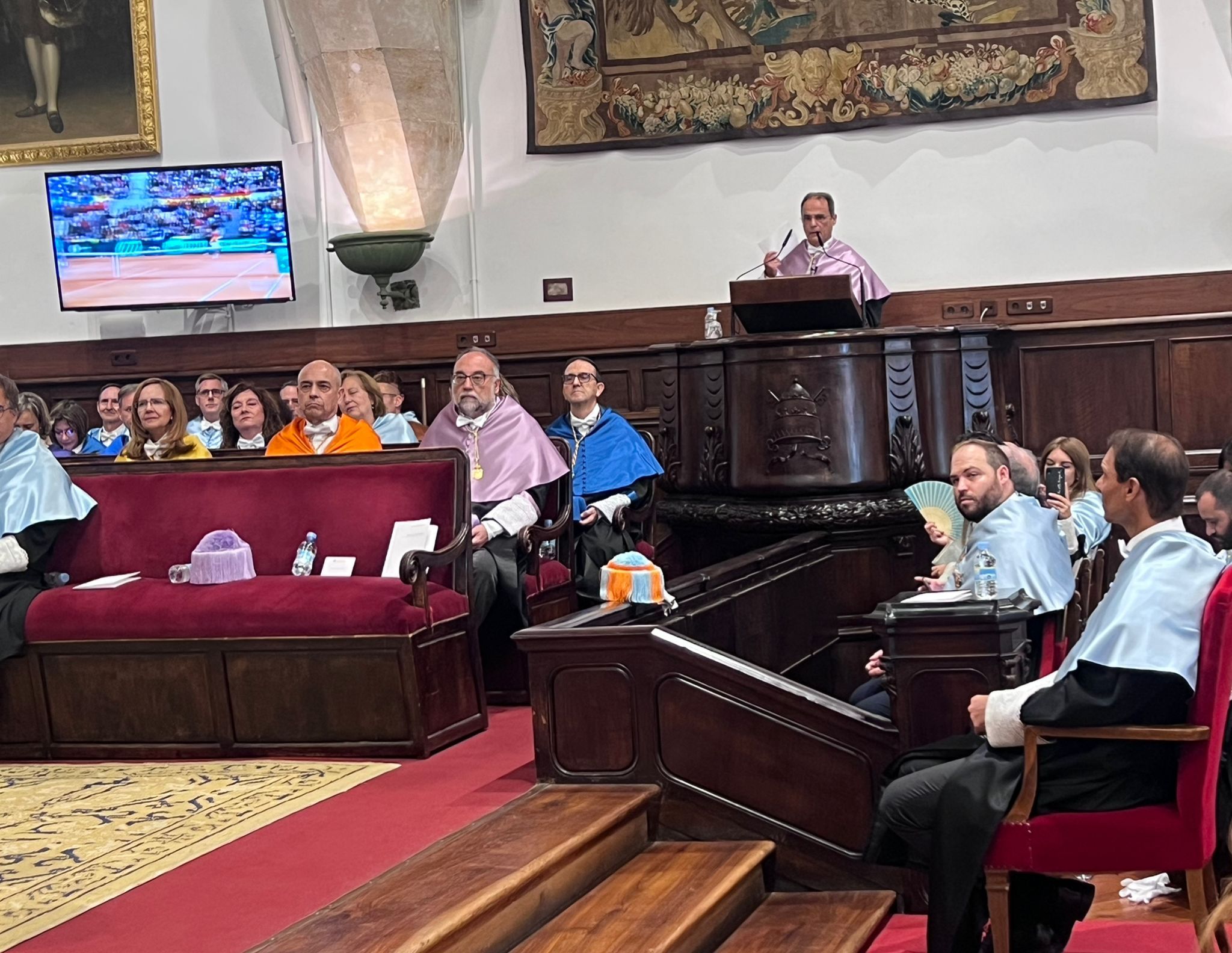 Rafa Nadal doctor honoris causa