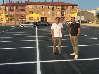 Villamayor aparcamiento nuevo