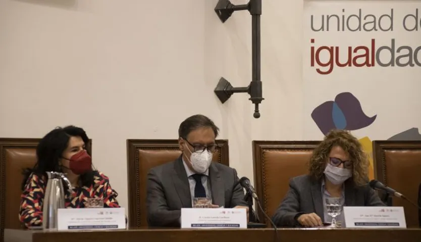 Apertura de las IV Jornadas ‘Mujer, Universidad, Ciencia y Sociedad’.