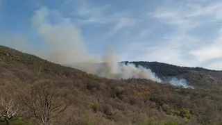 Incendio Cantagallo. Foto @INFOCYL