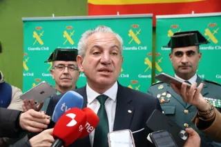 Presentación del nuevo jefe de la Guardia Civil