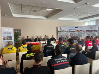 Formación de bomberos en el curso 'Heavy Rescue' | Comunicación Junta de Castilla y León