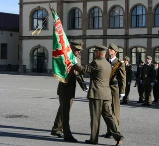 Toma de posesión del Teniente Coronel Torralva
