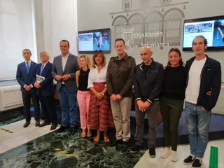 Presentación libro "Mar de Encinas" en la Diputación de Salamanca