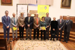 Presentación del libro del 50 aniversario de la Real Academia de Medicina de Salamanca