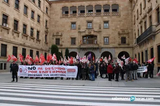 Concentración de sindicatos por despido por baja laboral (14)