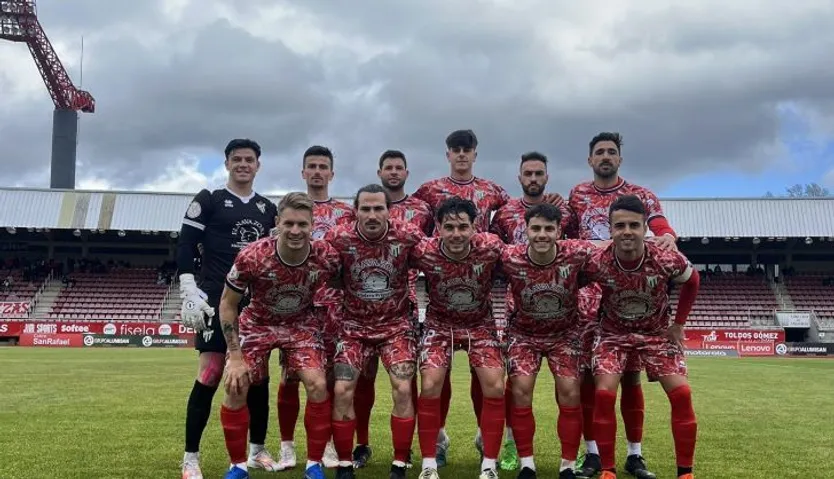 Once inicial del Guijuelo en Santiago de Compostela | FOTO CD GUIJUELO