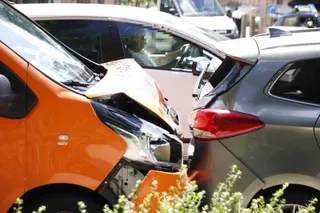 Accidente triple en Canalejas