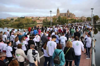 X Marcha contra el Cáncer en Salamanca, domingo, 20 de octubre de 2024. Fotos Andrea M.