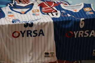 Camiseta Perfumerías Avenida y Oyrsa / FOTO SALAMANCA24HORAS.COM