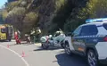 Imagen Del Accidente En Miranda Del Castañar. Guardia Civil de Salamanca