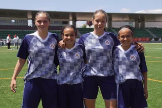 Daniela López, Amara Ballesteros, Naiara Cano y Claudia Cano