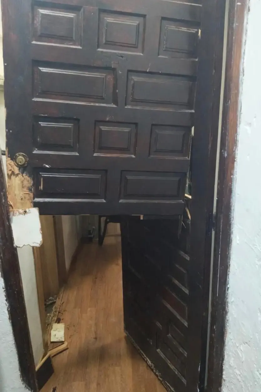 Imágenes del incidente ocurrido en Béjar