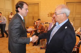 Homenaje a cuatro salmantinas centenarias en el Ayuntamiento de Salamanca