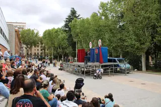 Dr. Chicle y Mr. Jay. En el Parque de La Alamedilla