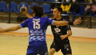 Fernando Abajo, en un partido de la pasada temporada | FOTO SALAMANCA24HORAS.COM