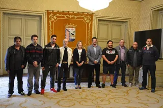 Entrega de diplomas del curso "Actividades Auxiliares de Almacén"