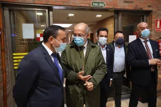 El vicepresidente, portavoz y consejero de Transparencia, Ordenación del Territorio y Acción Exterior, Francisco Igea, visita el centro de Referencia Nacional de Formación Profesional Ocupacional (1)