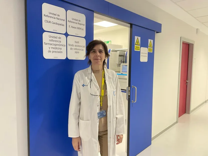 María Isidoro, directora científica del Plan Estratétigo de Medicina Personalizada de Precisión de CYL y también jefa de servicio de Análisis Clínicos y Bioquímica del CAUSA