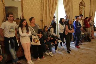 Recepción a Erasmus+ de la Comisión Europea.