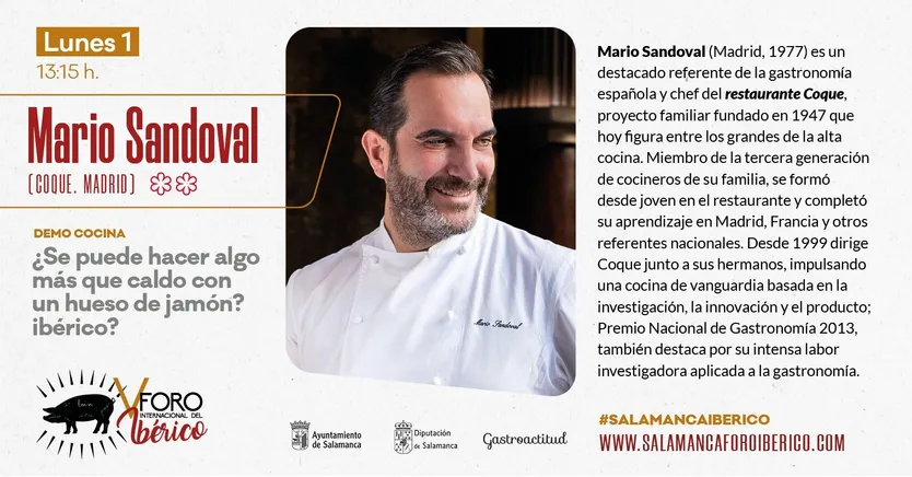 Mario Sandoval en el Foro del Ib&eacute;rico