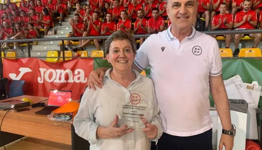 Marta García, árbitro asistente de fútbol sala 2