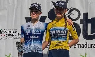 Lidia Castro y Naxara Odriozola | FOTO SALAMANCA ES CICLISMO