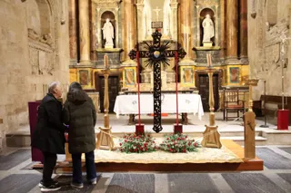 Presentación de la Cruz de Guía de la Hermandad de Nuestro Padre Jesús del Perdón