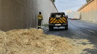 Situación tras el doble incidente en la carretera de Peñaranda a Alba