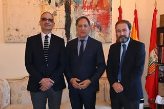 Xosé Bustelo, Carlos García Carbayo y Alberto Orfao