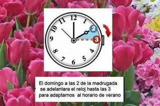 Esta noche a las 2:00 de la madrugada serán las 3:00