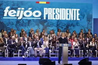 Acto del PP con Alberto Núñez Feijóo 