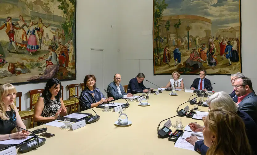 Reunión del jurado del Premio Reina Sofía de Poesía 2026