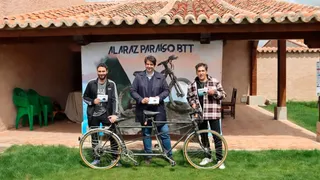 Alaraz presenta la IX Quedada BTT que se celebrará el 8 de mayo
