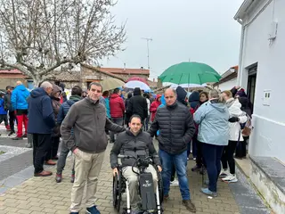 Malpartida celebra su segunda marcha inclusiva de senderismo en el Viernes Santo (5)