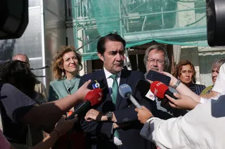 El consejero de Medio Ambiente, Vivienda y Ordenación del Territorio, Juan Carlos Suárez Quiñones. JL Leal ICAL