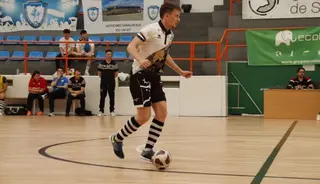 Moreiro, en el duelo ante Venta de Baños | FOTO SALAMANCA24HORAS.COM