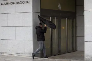 Manuel Blanco llegando a la Audiencia Nacional | EP