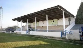 El Ciudad Rodrigo estadio. Foto de archivo
