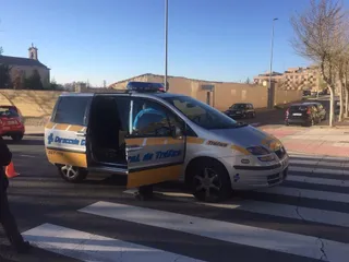 Accidente de tráfico en el Camino de las Aguas