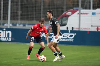 Álvaro Gómez, en Tajonar | FOTO UNIONISTAS CF