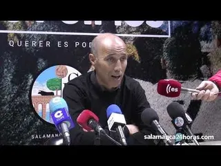 Rueda de prensa tras el Salamanca CF UDS - Real Madrid Castilla