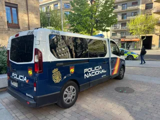 Policía Nacional en la avenida de Mirat | Foto de archivo