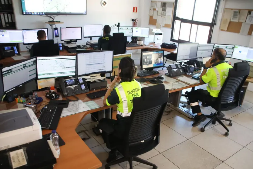 Así funciona el COC de la Guardia Civil de Salamanca