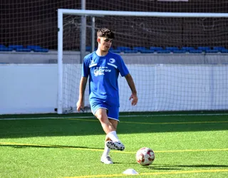 David Arroyo, jugador de Unionistas de División de Honor | FOTO UNIONISTAS CF