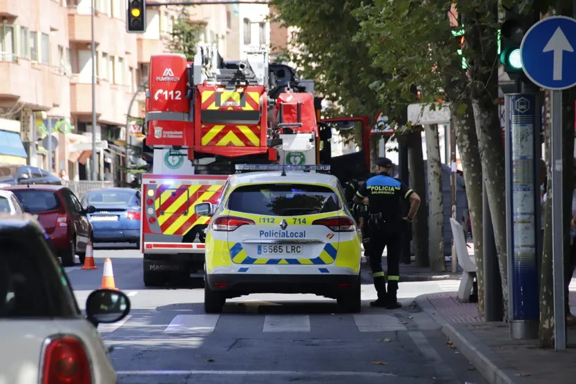 Policía Local y Bomberos en María Auxiliadora